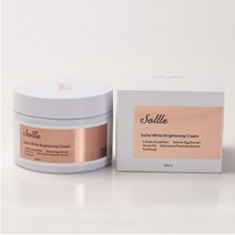 솔리 화이트 브라이트닝 크림, 200ml, 1개