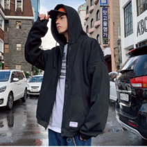 남자점퍼 데일리 겨울 아우터 간절기 후드 캐주얼
