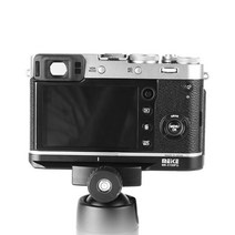 Meike MK-X100FG 금속 그립 퀵 릴리스 L 플레이트 홀더 후지 필름 X100F 카메라, 한개옵션0
