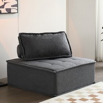 정사각형 소파 1인용 패브릭 엔틱 침대형 스윙 테이블, 개인, 65x65x34cm, R