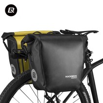 락브로스 풀 방수 18L 패니어 장거리 라이딩 여행, 블랙