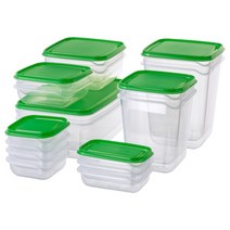 이케아 (IKEA) PRUTA 프루타 식품보관용기 17입, 1세트