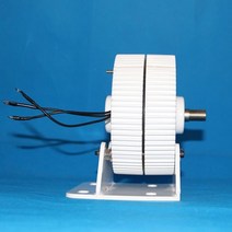 Spian 창고 배달 저속 500w 600w 12V 24V 48V 기어리스 영구 자석 발전기 AC 풍력 터빈 DIY, CHINA, Double Shaft + With Base+500W