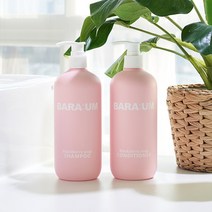 약산성 퍼퓸 향기오래가는 민감성 향기좋은 두피 냄새 샴푸린스세트 바라움 블랙베리솝 샴푸/컨디셔너 세트 490ml, 1세트