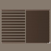 누베스 맞춤제작 듀오매직 콤비 블라인드 셀프 브라인드