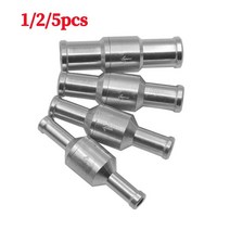 알루미늄 합금 편도 연료 비 반환 체크 밸브 가솔린 디젤 자동차 헬리콥터 선박 오토바이 신제품, 02 8mm_02 2pcs