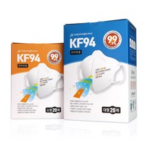 3Q 프리미엄 일화용50 3D 일회용 1회용 플러스 KF94 20 마스크 새부리형 매, 1개, KF94플러스-소