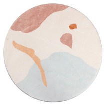 리빙쉘텐트 초대형 거실형 돔 쉘터 미니멀 디자인 라운드 매트 카펫 러그 거실 홈 소프트 침실 컴퓨터 의자 바닥 키즈 룸 플레이 텐트 영역, [07] 200cm diameter, [01] FYR237