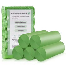 분해성 쓰레기 봉투 가정용 두꺼운 주방 욕실 소비자 퇴근용 기숙사 cialplastic 가방 일회용 색상 쓰레기 비닐 봉투 쓰레기통 라이너 플라스틱 쓰레기 봉투 48.3 x 58., Degrade Garbage Bags