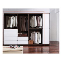 아르스노바 시스템 드레스룸(1단행거+4단서랍+1단드레스장+2단드레스장), 1단행거+4단서랍+1단드레스장+2단드레스장