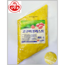 [오뚜기] 피자토핑 고구마무스(고구마크러스트) 1kg 3-10EA(냉장)_치즈왕자, 6팩
