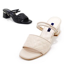 [세라] SAERA 퀼팅 투웨이 샌들 슬리퍼 5CM S20M015 [2컬러]