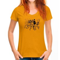 승마용품 남성 T 셔츠 3 라이딩 말 기사 o 목 티 플러스 사이즈 S5xl, 11 WoMen Ginger_05 L