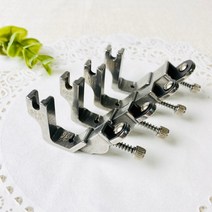 헤세드 공업용미싱) 고무줄 노루발, 실버1/4(6.4mm)