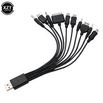 새로운 1pcs 10 in 1 마이크로 USB 멀티 충전기 usb 케이블 LG KG90 삼성 Sony 전화 용 휴대 전화 코드