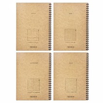 옥스포드 크라프트 좌철 스프링 절취 노트, 세환 쿠팡 B5 좌철 줄