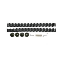 고무 걸이식 트랙 체인 DIY 키트 RTR 부품 금속 교체 Wpl E-1 E1 Gaz-71 풀 스케일 크롤러 트랜스포터 호환, 02 Metal Chain RTR 1set, [02] Metal Chain RTR 1set