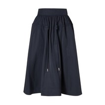 헤지스레이디스 (HSSK2C752) 플레어 단색 밴딩스커트
