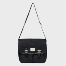 [샐러드볼즈] SYMBOL NYLON MESSENGER BAG [BLACK]