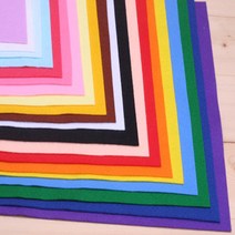 [펠트친구] 펠트지(무수지) 30X45cm/ 유수지 무수지 무늬펠트 보풀방지 부직포 원단, 노랑