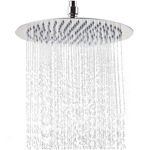 Uandhome 해바라기 샤워기 원형 SUS304 스테인리스, 원형(12인치), 1개, 실버