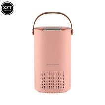 차량용 공기청정기 자동차 Home Car Cigarette Smoke Odor Removal Hepa Filter Rechargeable USB Negative 568cEA9b7, 03 분홍색