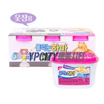 물먹는하마 제습제 3개입 6팩 옷장 습기제거제 냄새방지 곰팡이방지 옷장용