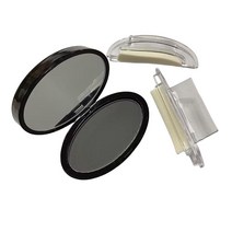 눈썹 스탬프 및 스텐실 키트 브로우 트리오 브러시 무료 헤드밴드 포함 아치형 모양 라이트 브라운 색상 821019