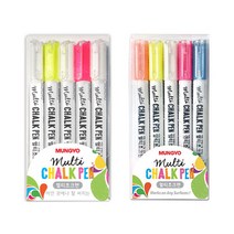 문교 멀티 초크펜/보드앤 유리펜 3색/5색 5개입/블랙 보드 마카, 3색 세트