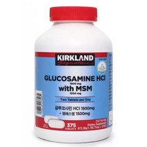 커클랜드 커클랜드 시그니춰 글루코사민HCI 1500mg+엠에스엠1500 mg