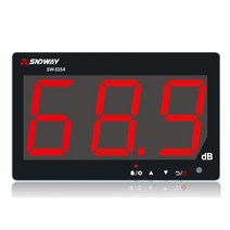 공사현장 데시벨 아파트 소리 자동차 층간 소음 측정기 sndway sw-525a 디지털 사운드 레벨 미터 30130db 대형 스크린 디스플레이 레스토랑 바사무실가정용 벽걸이