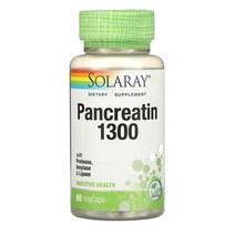 솔라레이 판크레아틴 1300mg 90캡슐, 90정, 1개, 90정