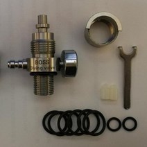 에어 레귤레이터 pcp airforce m18x1.5 고압 밸브 직접 분사 밸브 8mm 필 니플 4500psi 40mpa 게이지 스테인레스 스틸 테스트 밸브, 없음, 1개