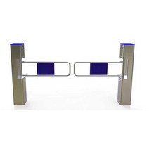 전동도어 스윙 자동 대형 마트 업장 출입구, 사각 기둥 싱글