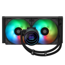3RSYS Socoool GT 240 RGB 2열 수냉쿨러, GT 240 RGB (BLACK)