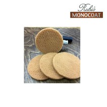 [바른목] 모노코트 원형 샌더용 시공 패드 (155mm 4매), 단품