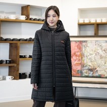 모슬린 엄마옷 4온스 하스솜 후드패딩점퍼 EJP112022 마담 미시옷 중년여성의류 빅사이즈 50대 60대여성옷