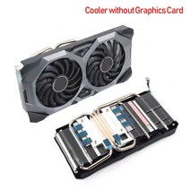 5700XT MSI RX5700/5700XT EVOKE/MECH 8GB 4히트 파이프 그래픽 카드 쿨러 54mm 홀 피치, 03 C