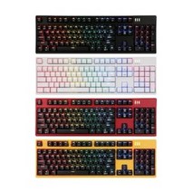 앱코 HACKER K660 축교환 완전방수 게이밍 카일 광축 클릭/리니어 키보드, 블랙리니어