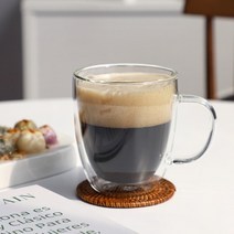 칼리아 내열유리 이중 머그컵 480ml.키친몰링