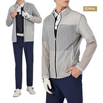 PGA PGA 남성 퍼포먼스 라운딩 스윙 재킷 POM02JK101
