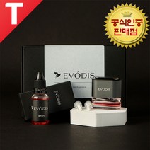 카마루 에보디스 차량용 디퓨저 방향제 세트 송풍구 클립 방향제 자동차 디퓨져 새차 선물 세트, 블랙체리