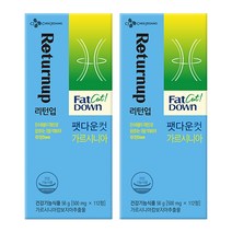 CJ 리턴업 팻다운 컷 가르시니아 + 쇼핑백 증정, 112정x2box