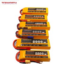 입문용 드론 부품 3S RC 리포 배터리 11.1V 1500 1800 2200 3300 3500 4200 5200 6000mAh 비행기 항공기 자동차 리튬, [03] 60C, [11] 1800mAh T Plug