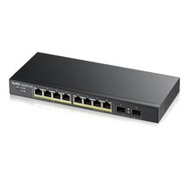 [ZyXEL] 자이젤 GS1900-10HP [스마트스위칭허브/8포트/1000Mbps+1G 2Port SFP/PoE+], 상세페이지 참조