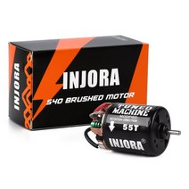 INJORA-540 브러시 모터 방수 13T 21T 35T 45T 55T 80T 110 RC 자동차 크롤러 Axial SCX10 AXI03007 90046 Redcat Gen8, 05 540 Motor 55T