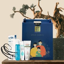 국산 KF94 황사마스크 선물세트 위생 예방 방역키트 추석 설 명절 결혼식 돌잔치 답례품 2종 실용구성, SET1. 대형마스크 종합세트