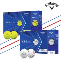 캘러웨이코리아 ERC 트리플트랙 골프공 3피스, 옐로우