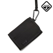 [해저드4] 밀 와퍼 슬림 케블라 지갑 (블랙)