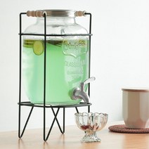 뷔페 카페 업소용 수도꼭지 물병 디스펜서 정수기, 5L